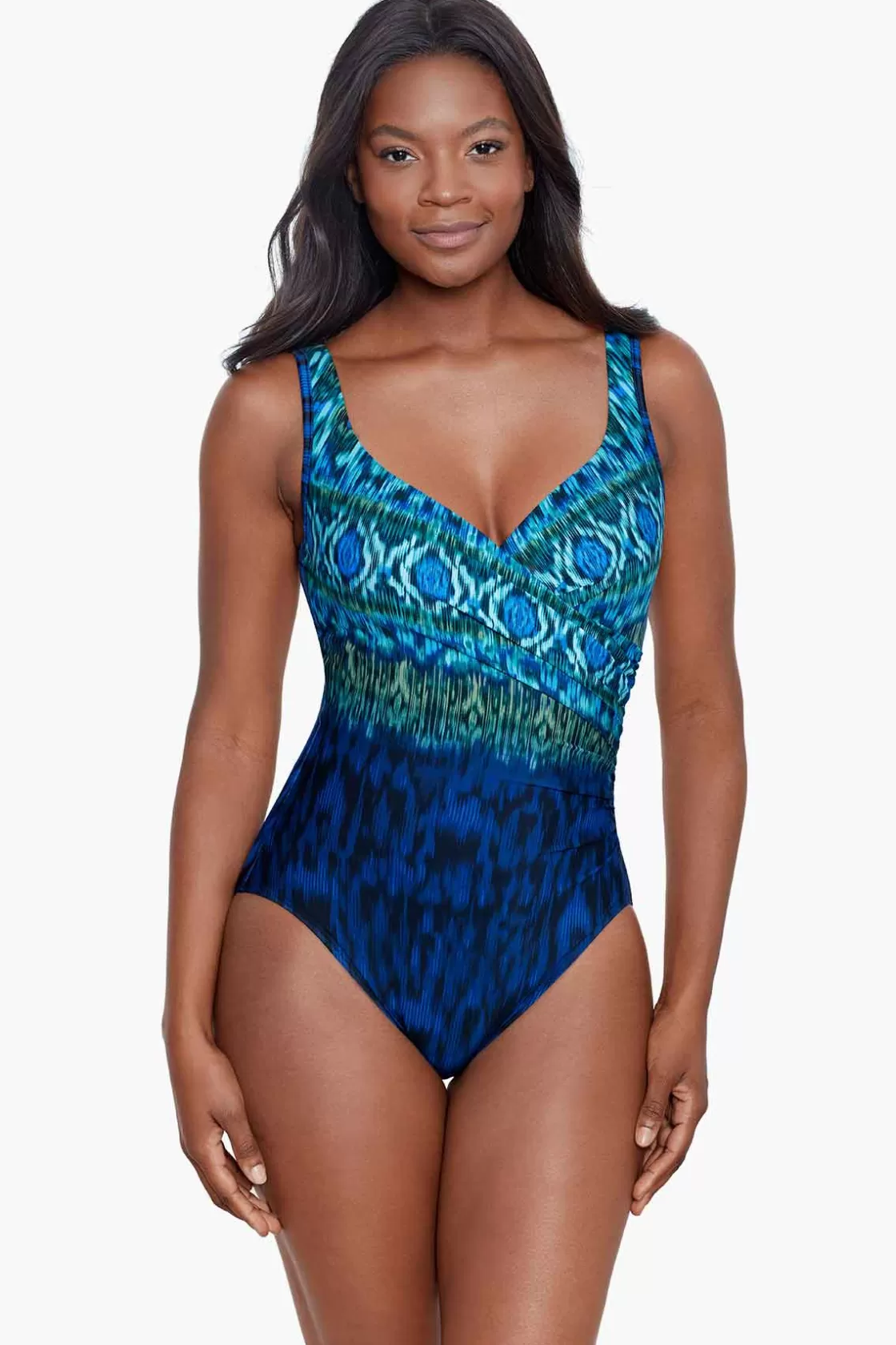 Miraclesuit Alhambra It's A Wrap One Piece Swimsuit-Femme One Piece