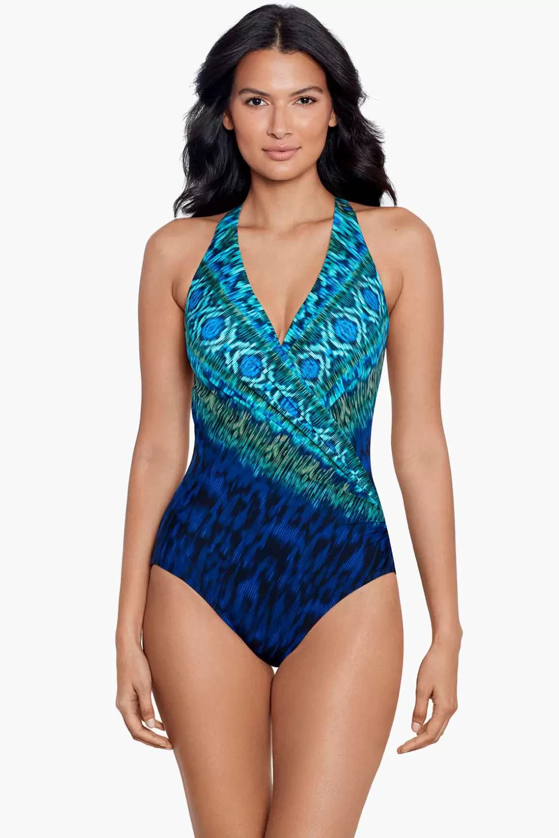 Miraclesuit Alhambra Wrapsody One Piece Swimsuit-Femme One Piece