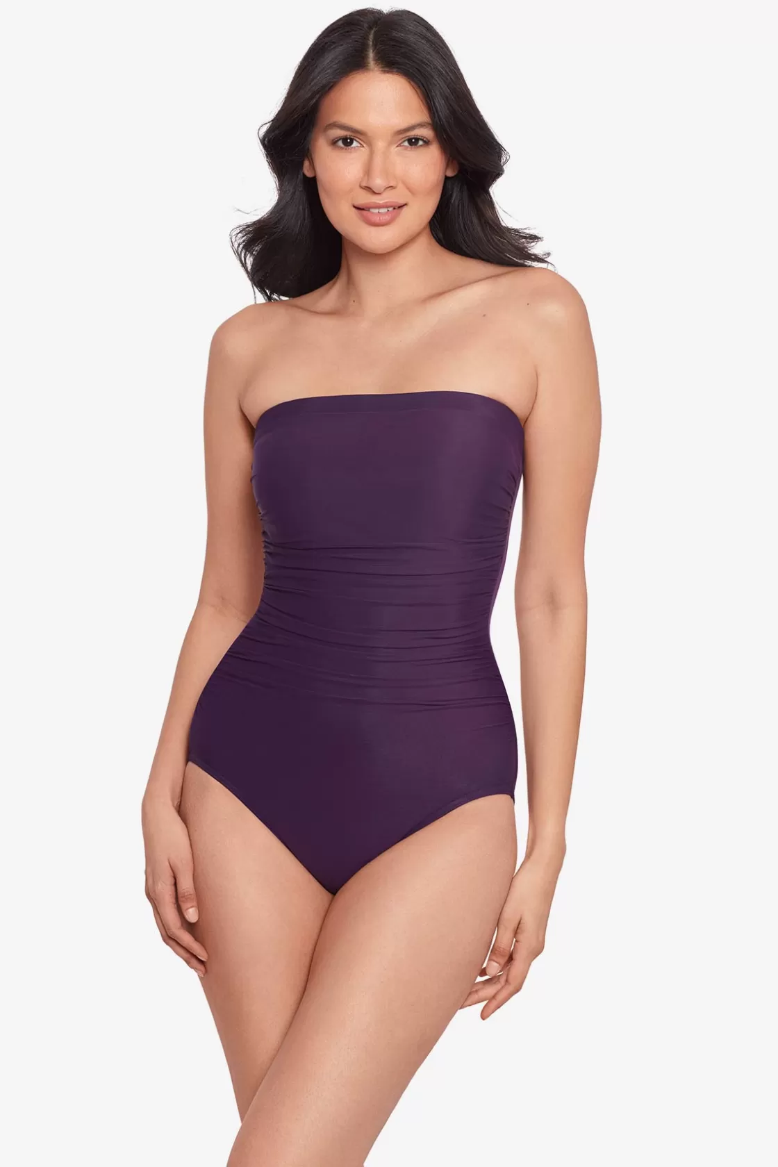 Miraclesuit Avanti Bandeau Swimsuit-Femme Bandeau | One Piece