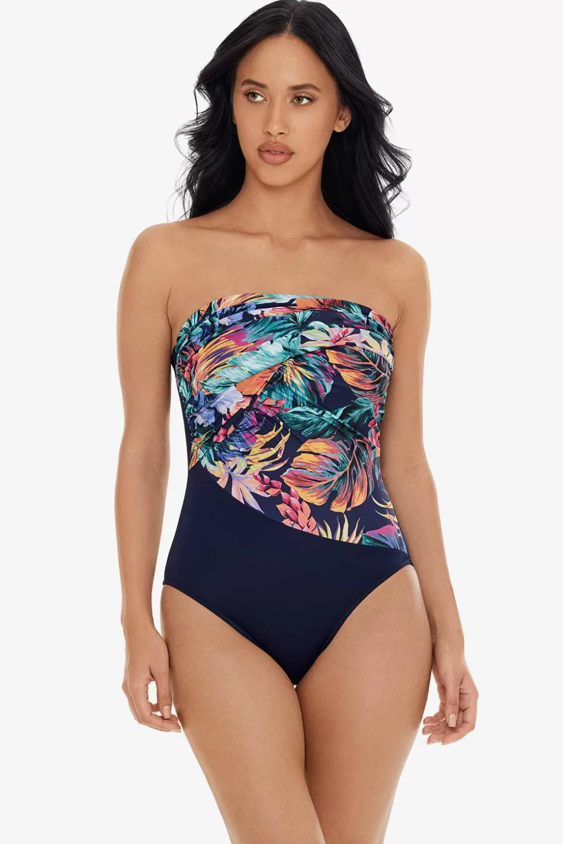 Miraclesuit Belize Goddess One Piece Swimsuit-Femme Bandeau | One Piece