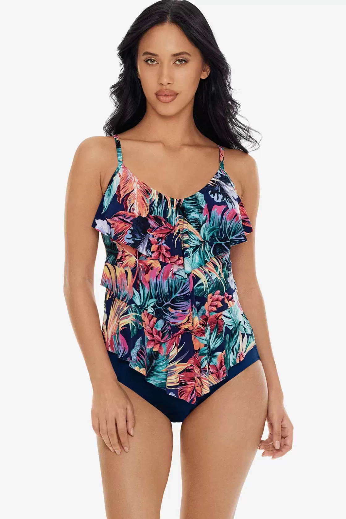 Miraclesuit Belize Rita Tankini Top-Femme Tankini Tops