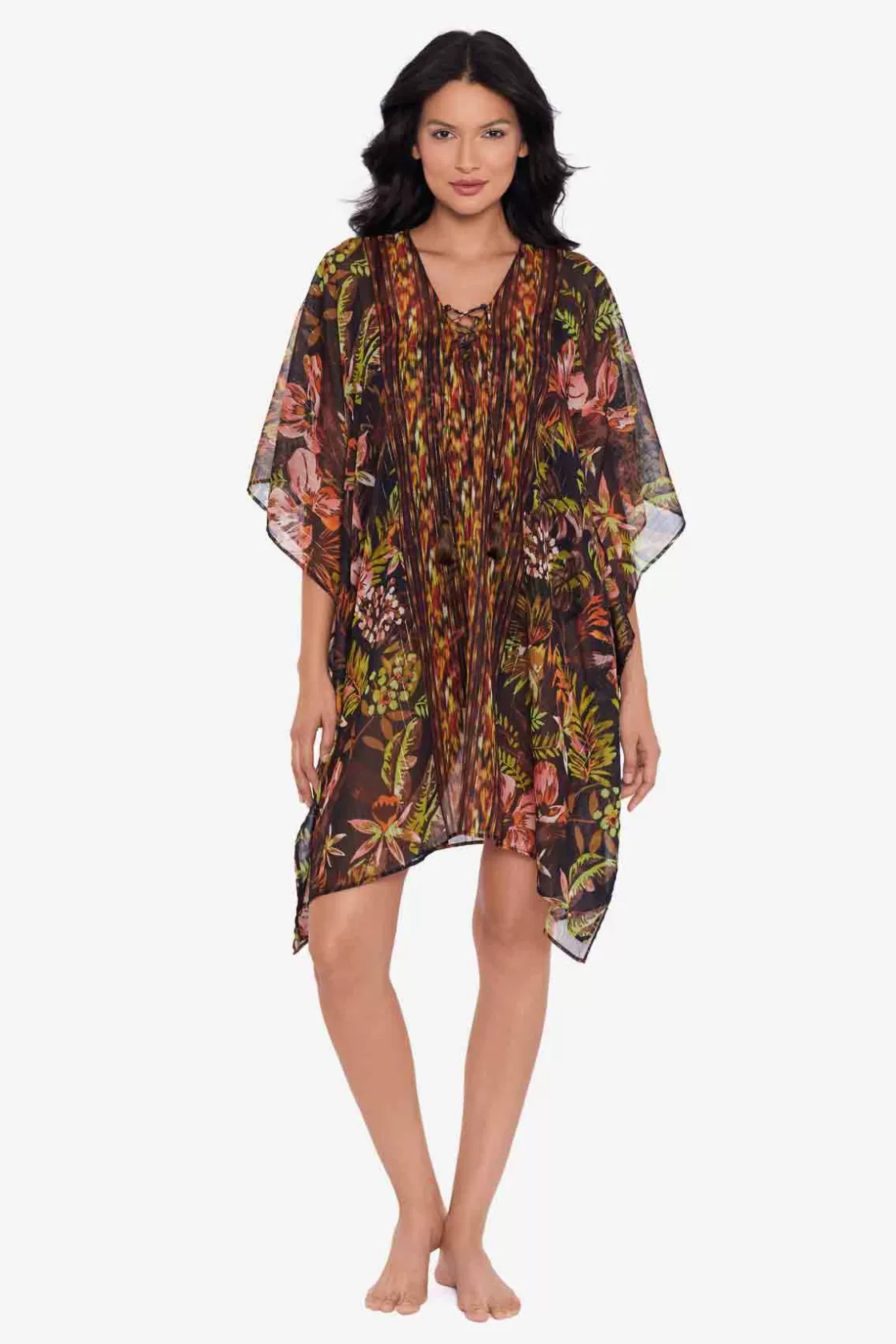 Miraclesuit Botanico Caftan Swim Cover Up-Femme Cover Ups