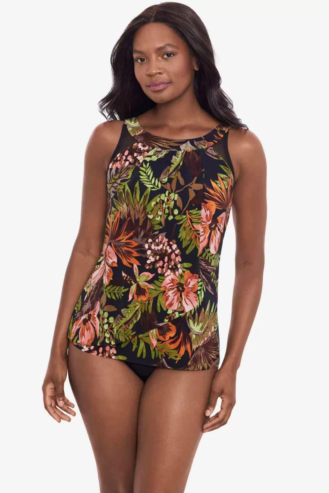 Miraclesuit Botanico Ursula Tankini Top-Femme Tankini Tops