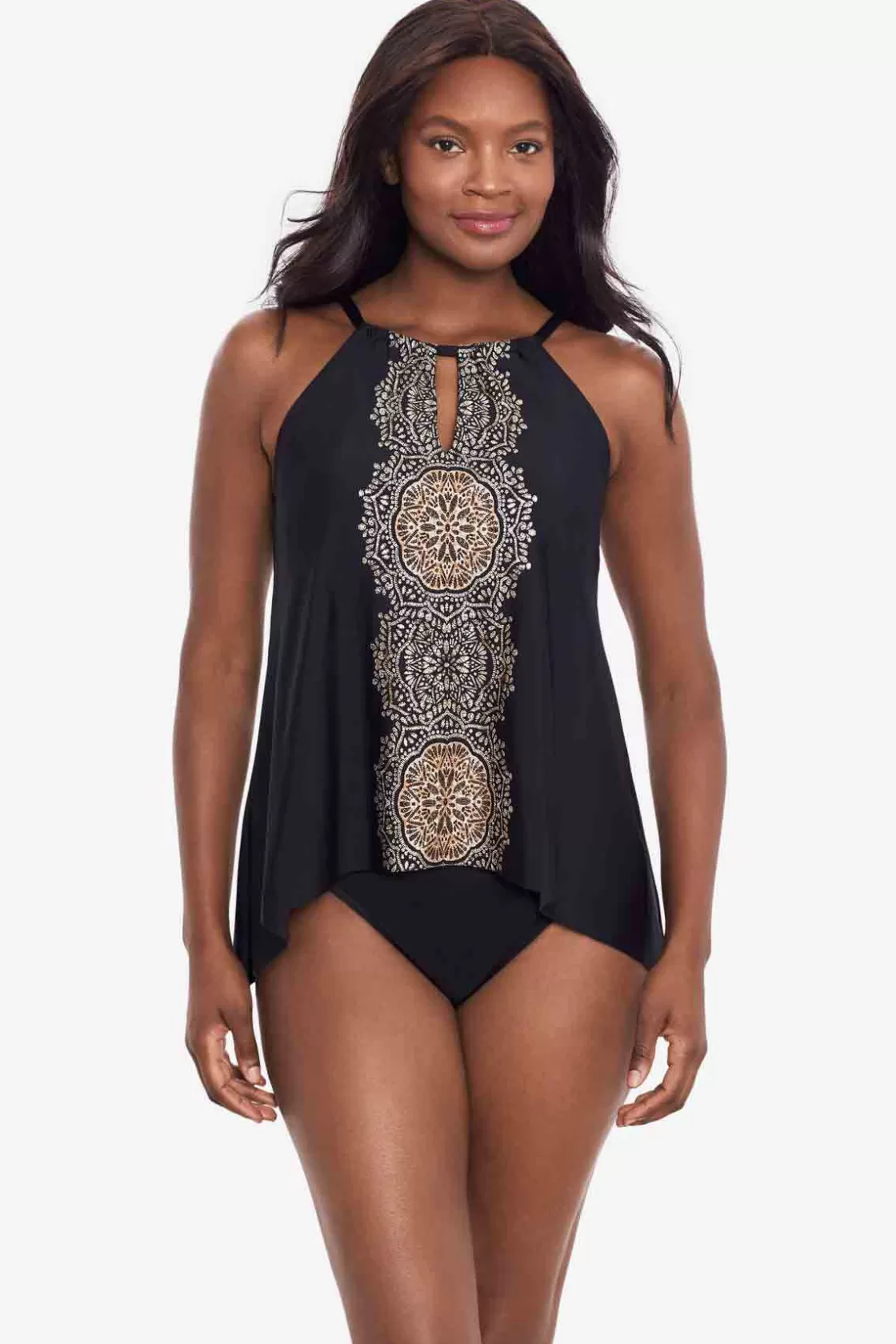 Miraclesuit Cappadocia Peephole Tankini Top-Femme Tankini Tops