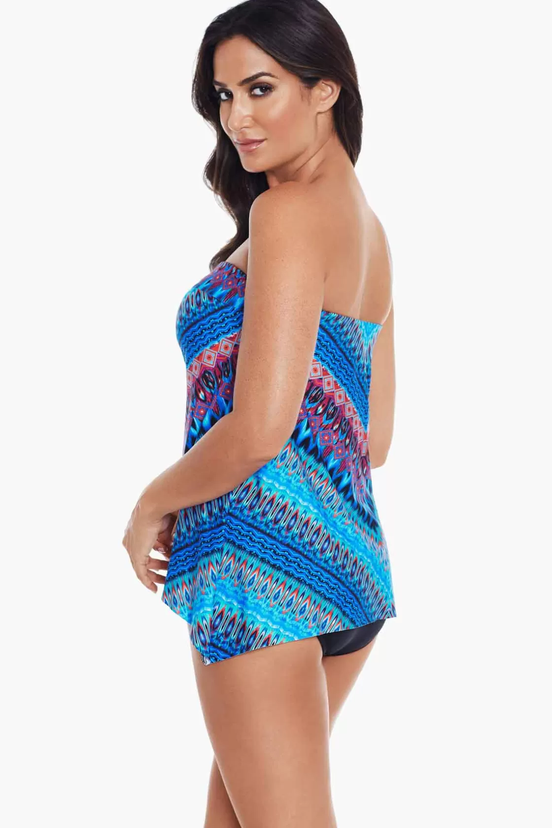 Miraclesuit Casablanca Bandini Tankini Top-Femme Bandeau | Tankini Tops