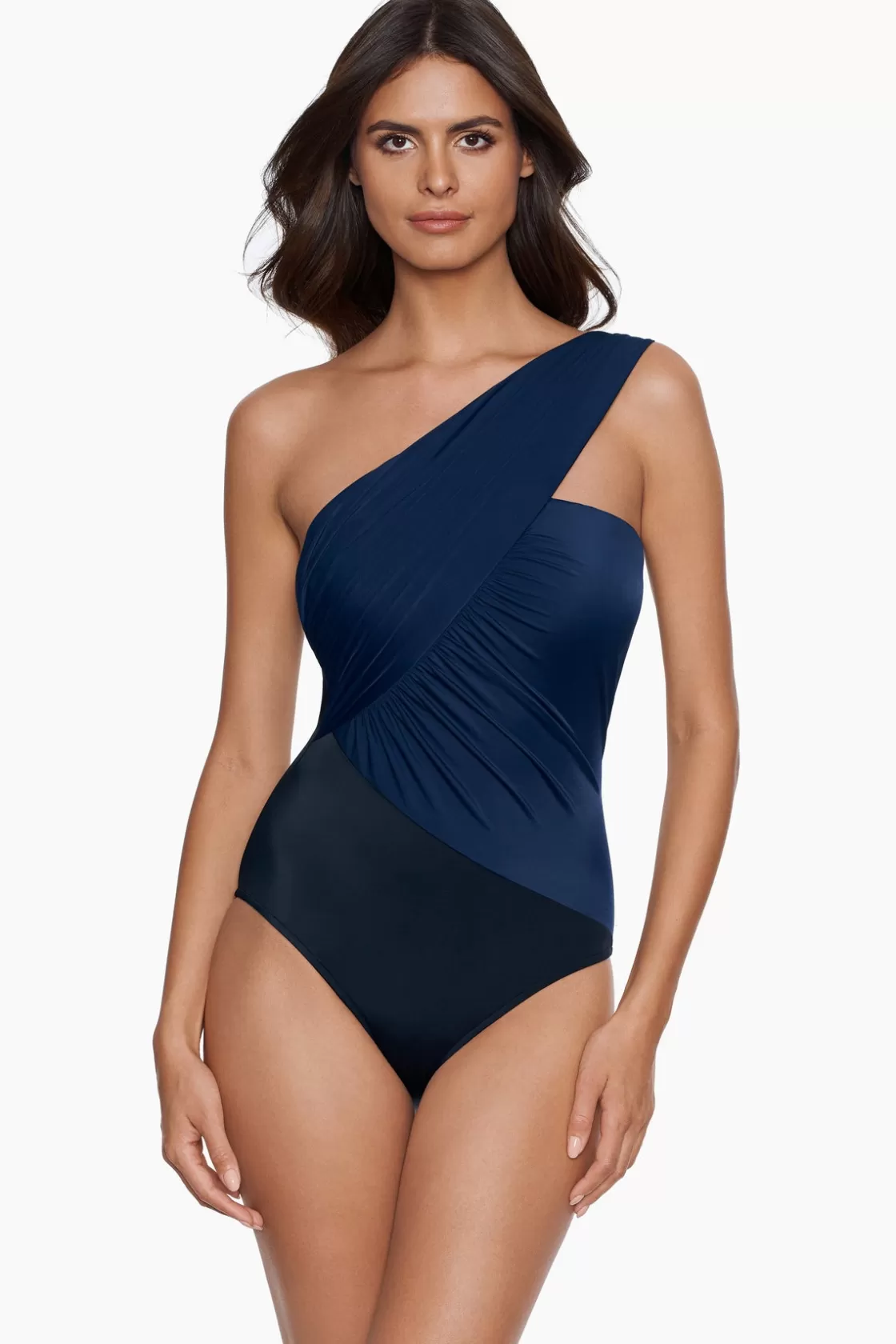 Miraclesuit Colorblock Goddess One Piece Swimsuit-Femme Bandeau | One Piece