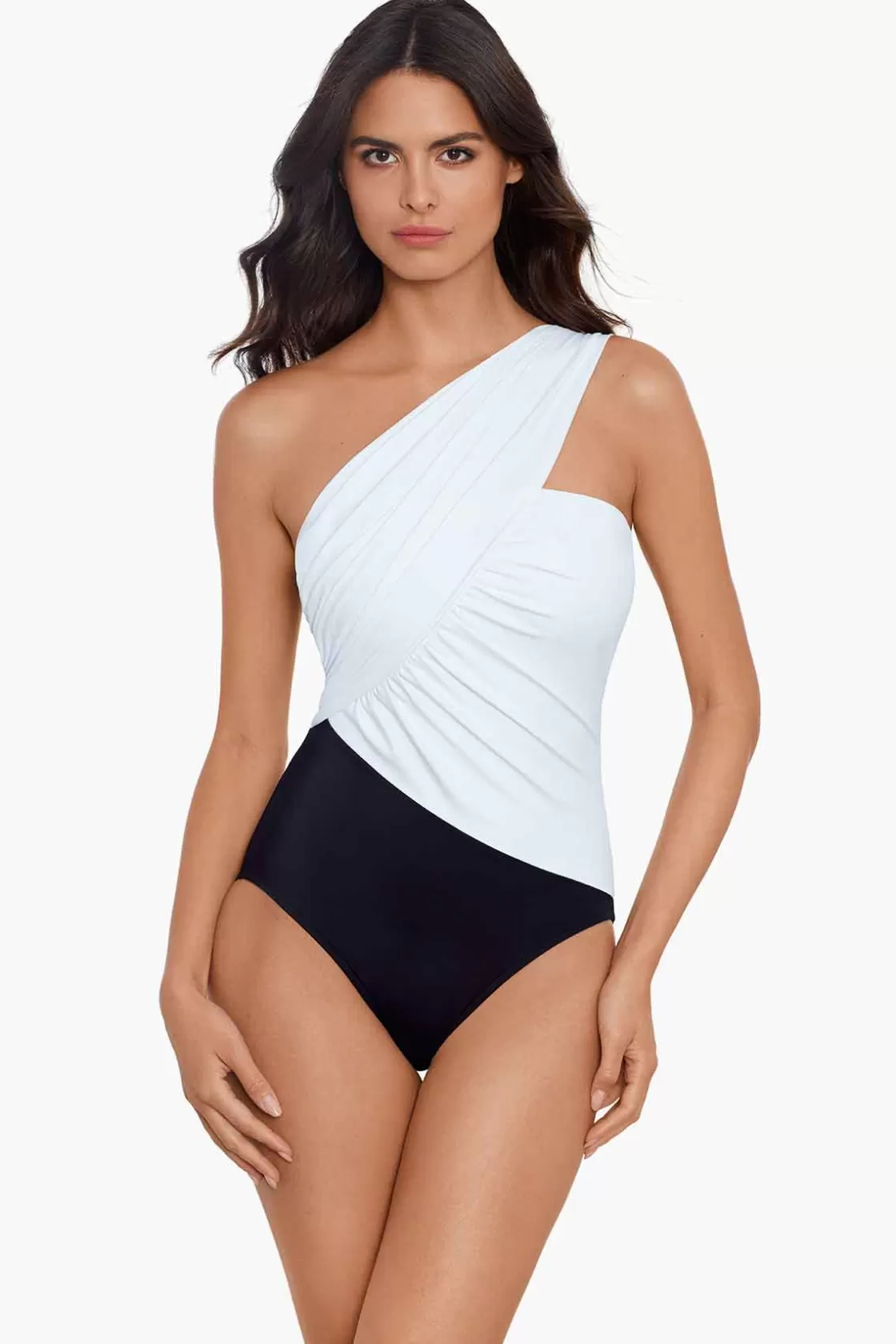 Miraclesuit Colorblock Goddess One Piece Swimsuit-Femme Bandeau | One Piece