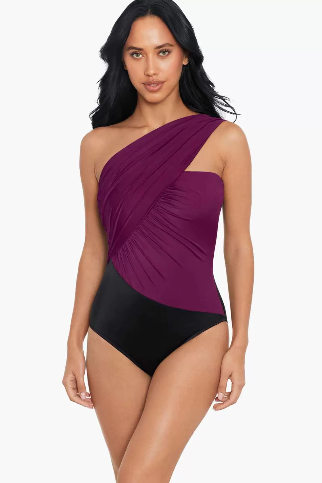 Miraclesuit Colorblock Goddess One Piece Swimsuit-Femme Bandeau | One Piece
