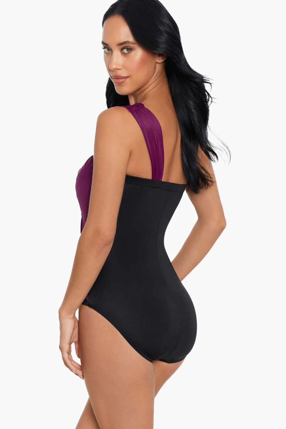 Miraclesuit Colorblock Goddess One Piece Swimsuit-Femme Bandeau | One Piece
