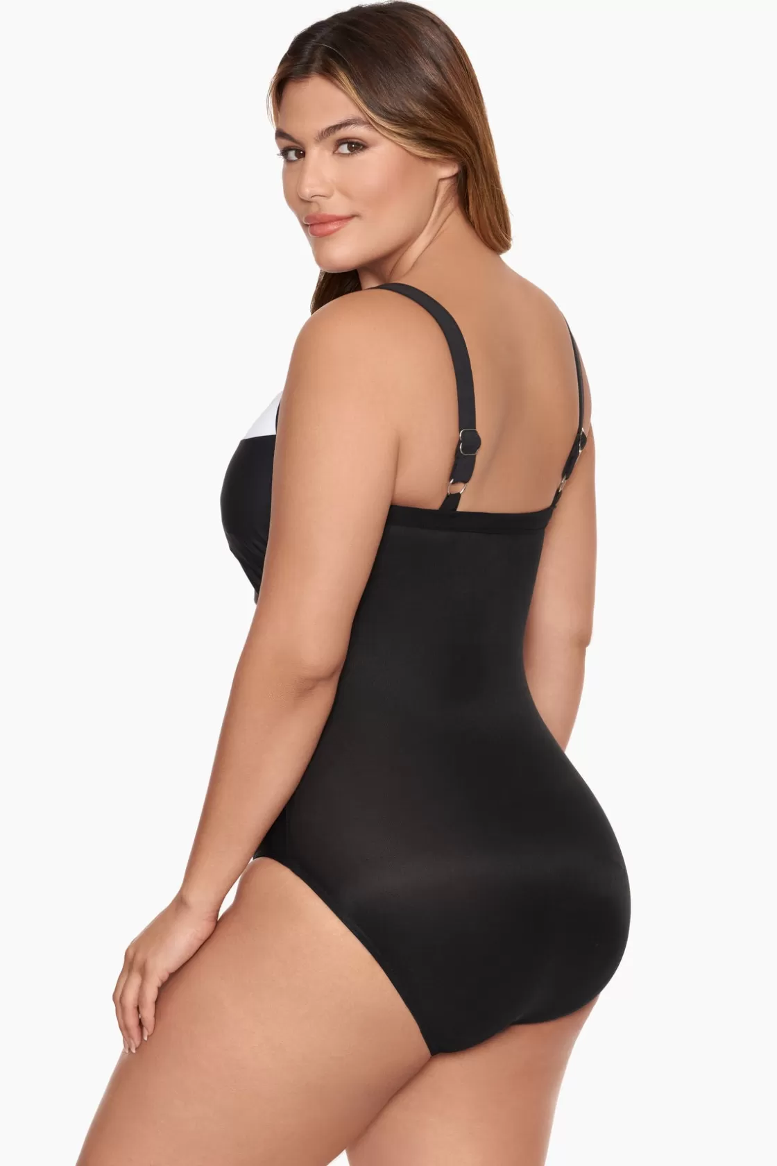 Miraclesuit Colorblock Kara One Piece Swimsuit DD-Cup-Femme One Piece | Dd+ Cup