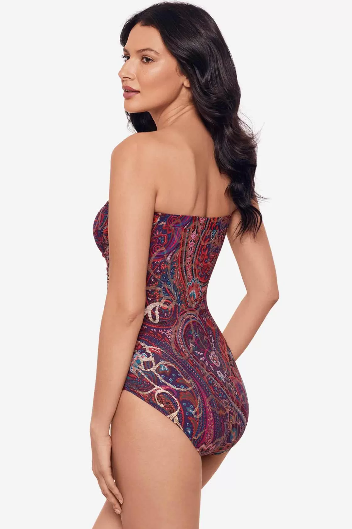 Miraclesuit Dynasty Avanti Bandeau One Piece Swimsuit-Femme Bandeau | One Piece