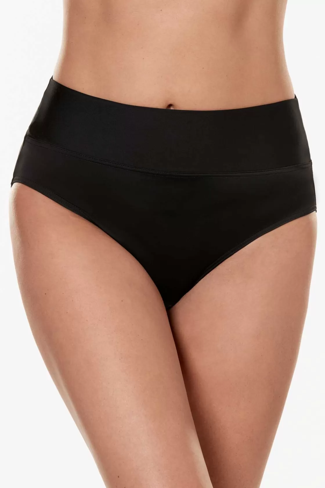 Miraclesuit Foldover Pant Swim Bottom-Femme Swim Bottoms