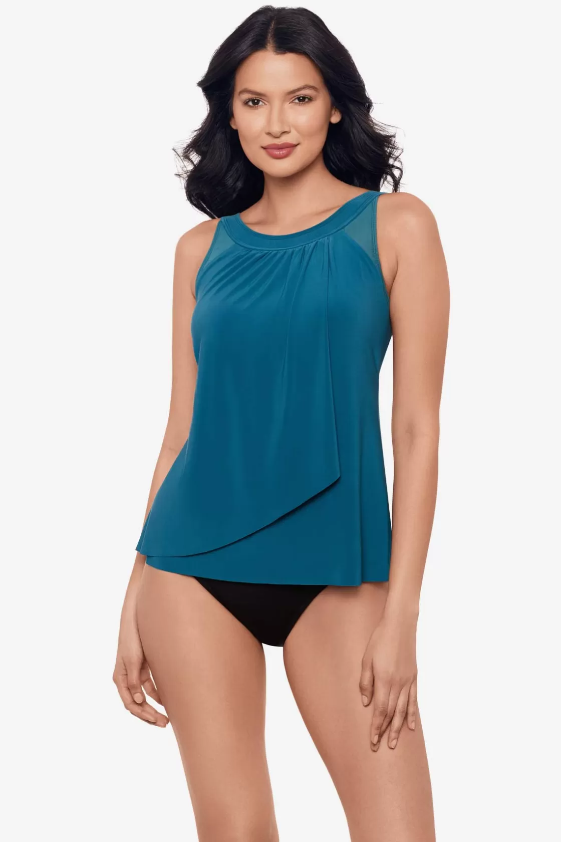 Miraclesuit Illusionists Ursula Underwire Tankini Top-Femme Tankini Tops