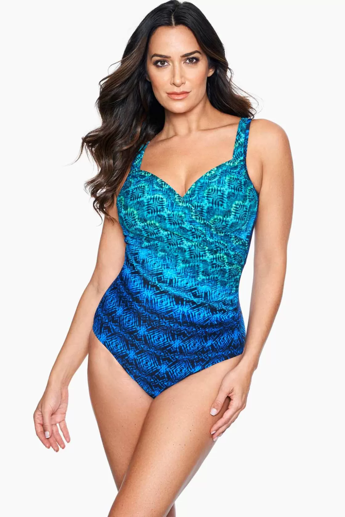 Miraclesuit Ocean Ombre Seraphina One Piece Swimsuit-Femme One Piece