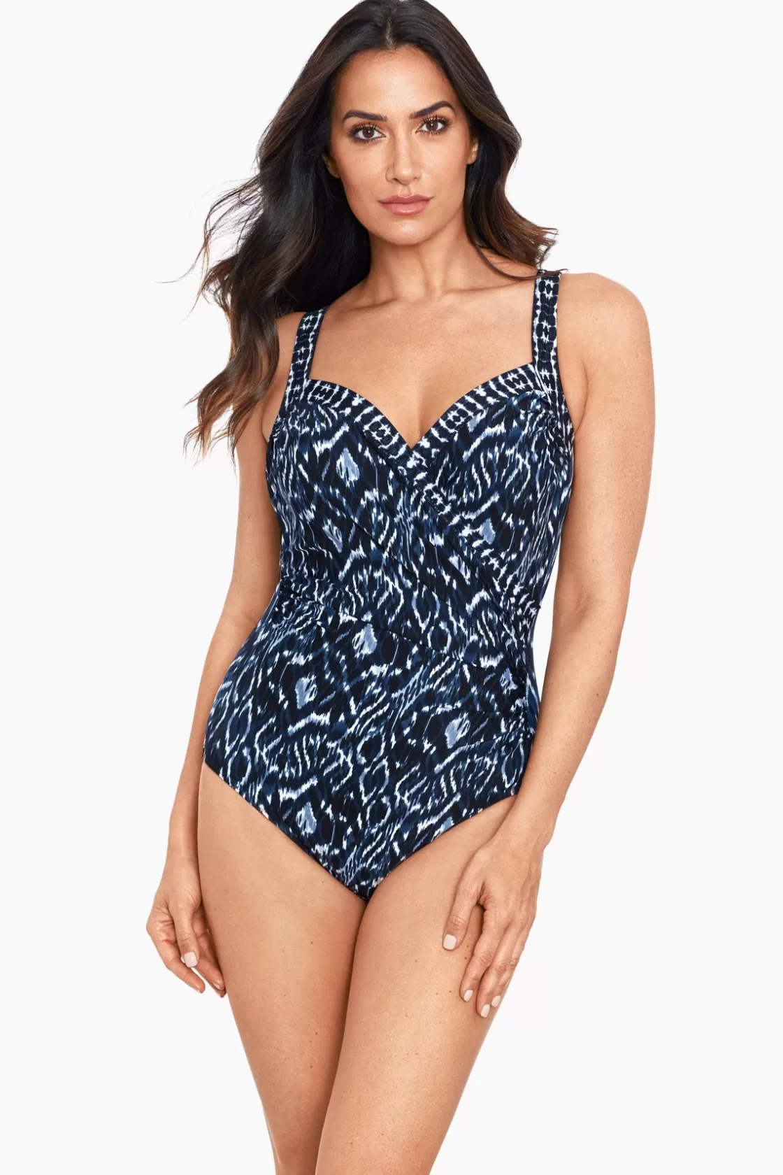 Miraclesuit Palatium Sanibel One Piece Swimsuit DD-Cup-Femme One Piece | Dd+ Cup