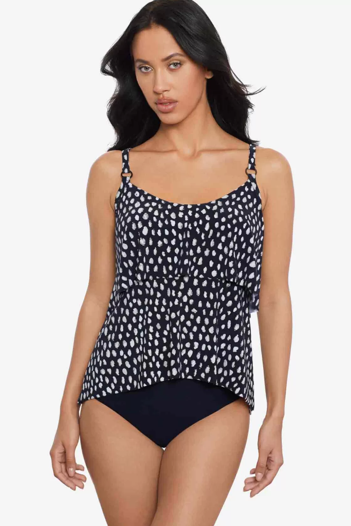 Miraclesuit Pebbles Grace Tankini Top-Femme Tankini Tops