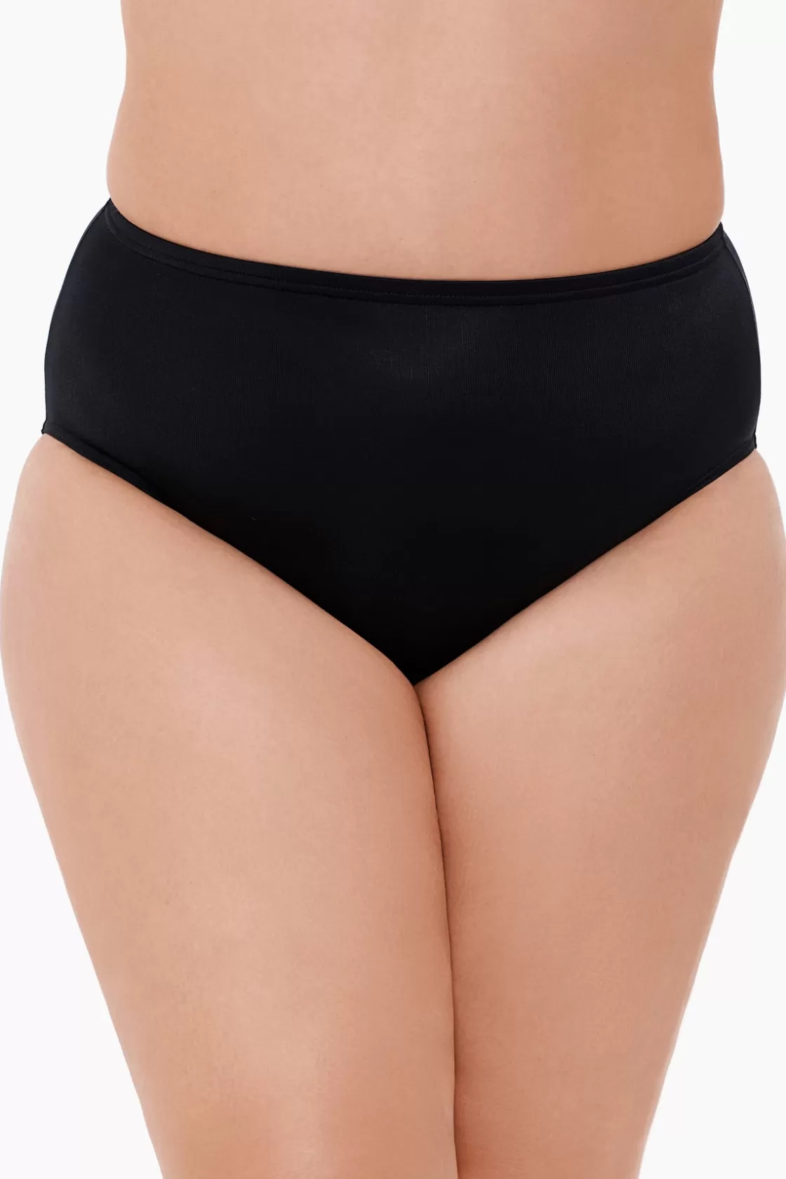 Miraclesuit Plus Size Basic Pant Swim Bottom-Femme Swim Bottoms | Plus