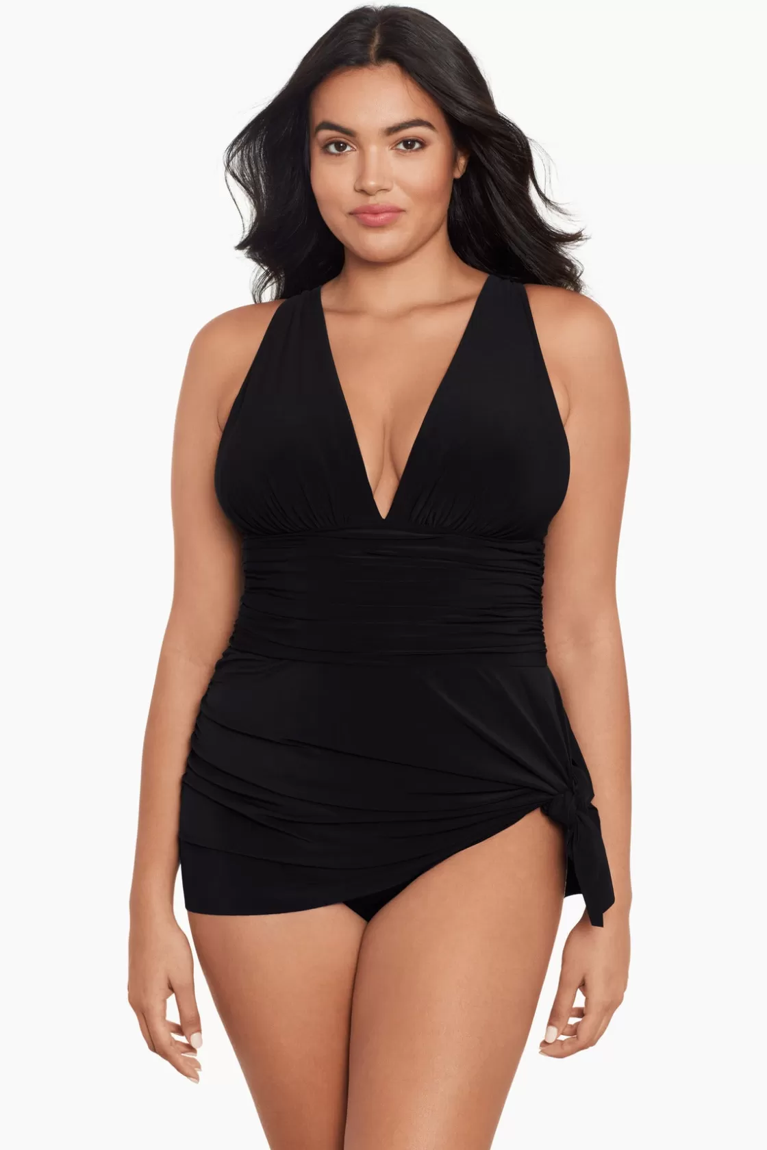 Miraclesuit Plus Size Celine Swim Dress-Femme Swim Dress | One Piece