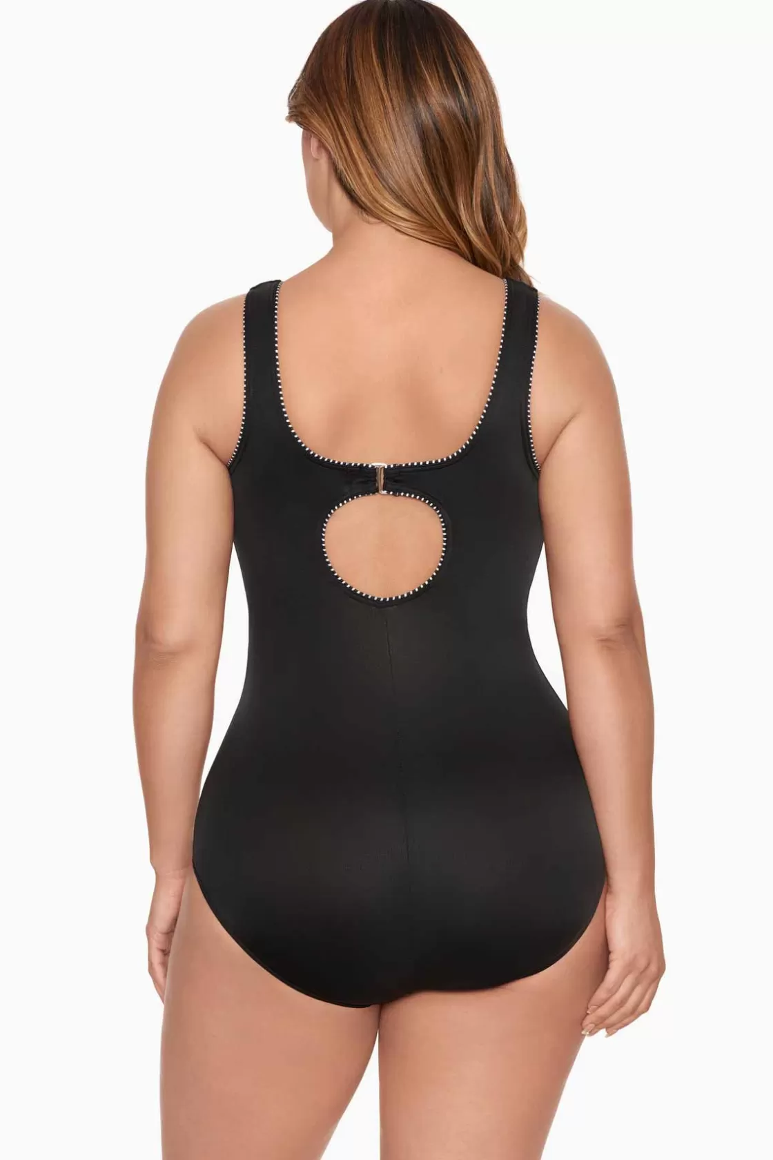 Miraclesuit Plus Size Colorblock Touche One Piece Swimsuit-Femme One Piece | Plus