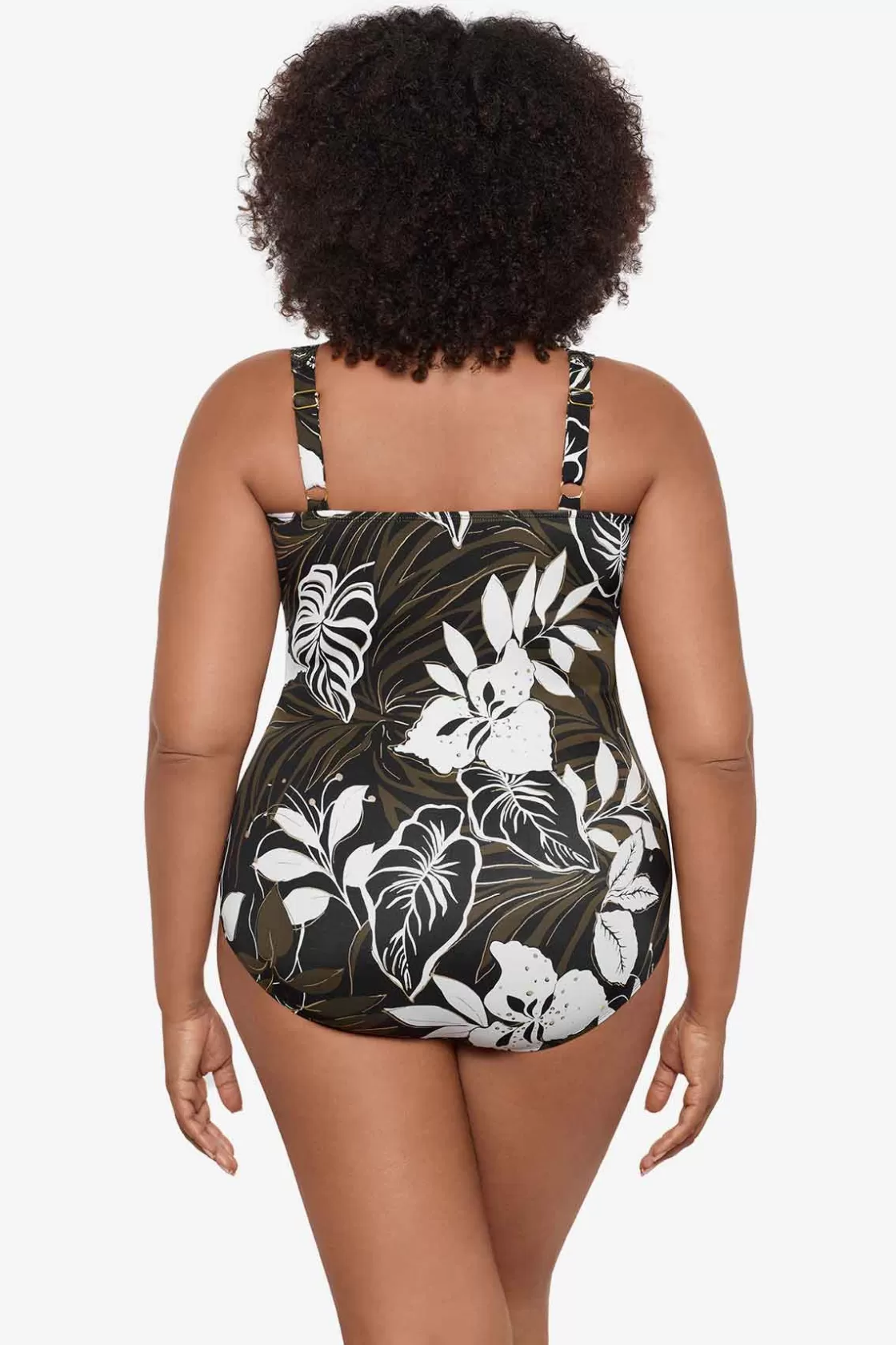 Miraclesuit Plus Size Elle Dorado Sanibel One Piece Swimsuit-Femme One Piece | Plus