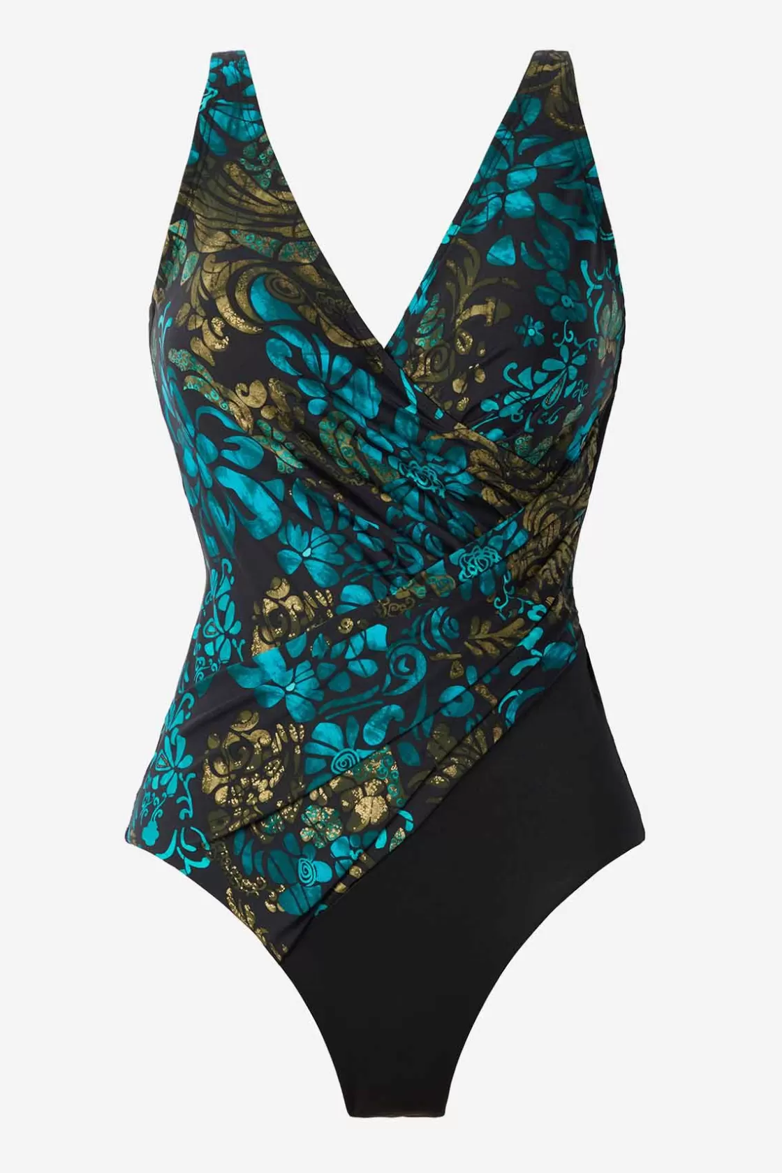 Miraclesuit Plus Size Flor De Mare Oceanus One Piece Swimsuit-Femme One Piece | Plus