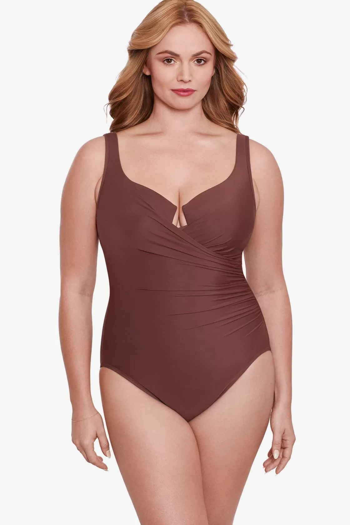 Miraclesuit Plus Size Must Haves Escape One Piece Swimsuit-Femme One Piece | Plus