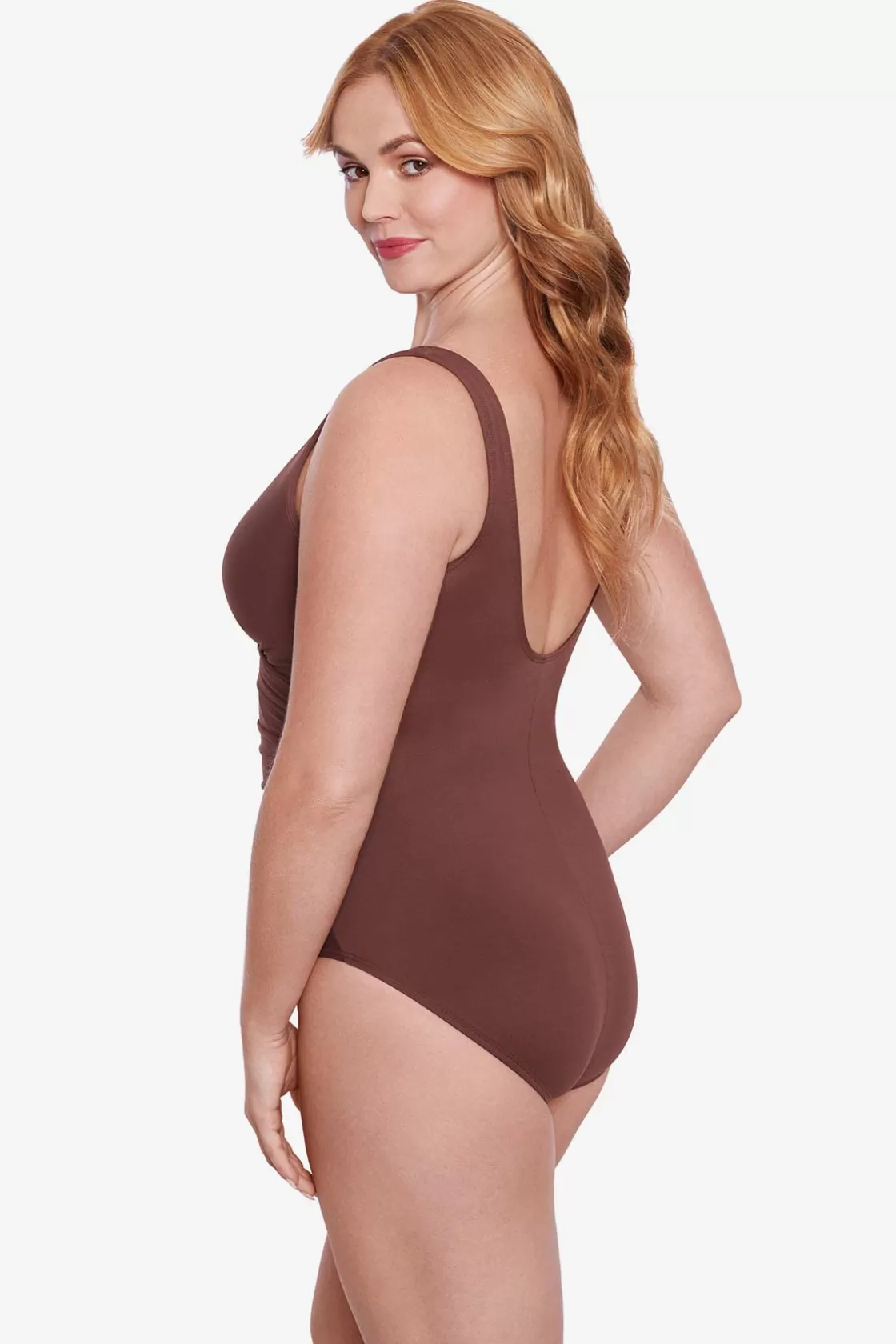 Miraclesuit Plus Size Must Haves Escape One Piece Swimsuit-Femme One Piece | Plus