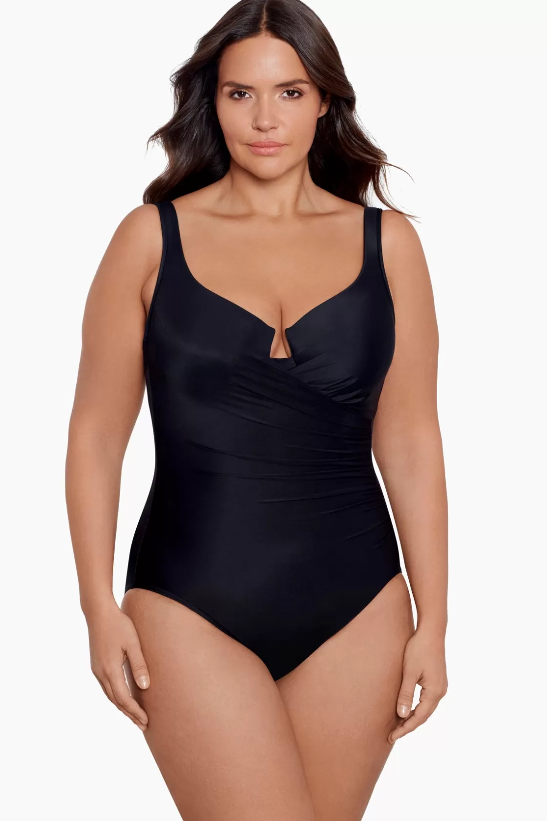 Miraclesuit Plus Size Must Haves Escape One Piece Swimsuit-Femme One Piece | Plus