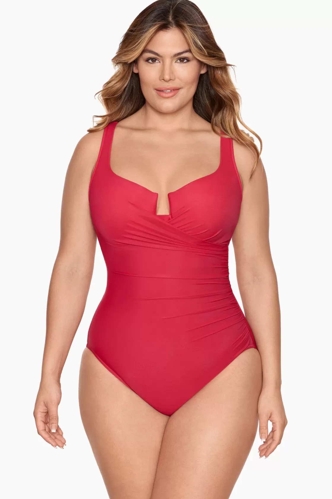 Miraclesuit Plus Size Must Haves Escape One Piece Swimsuit-Femme One Piece | Plus