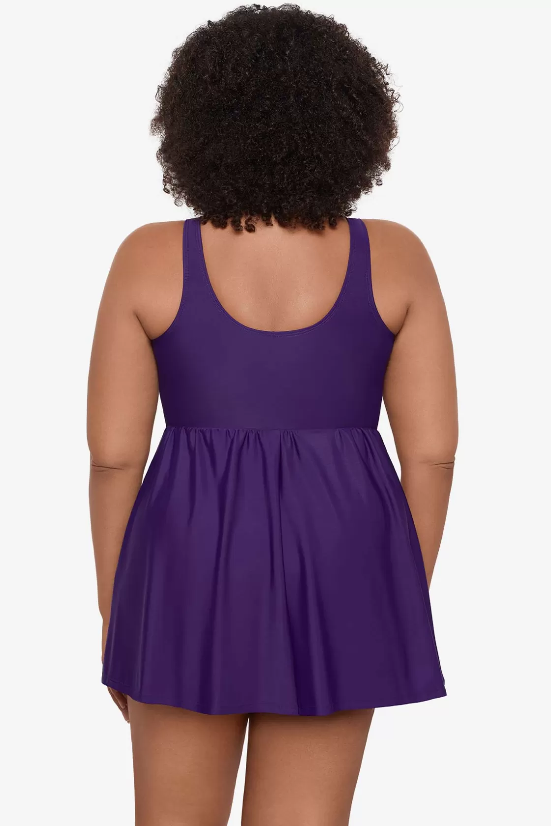 Miraclesuit Plus Size Must Haves Marais One Piece Swim Dress-Femme Swim Dress | One Piece