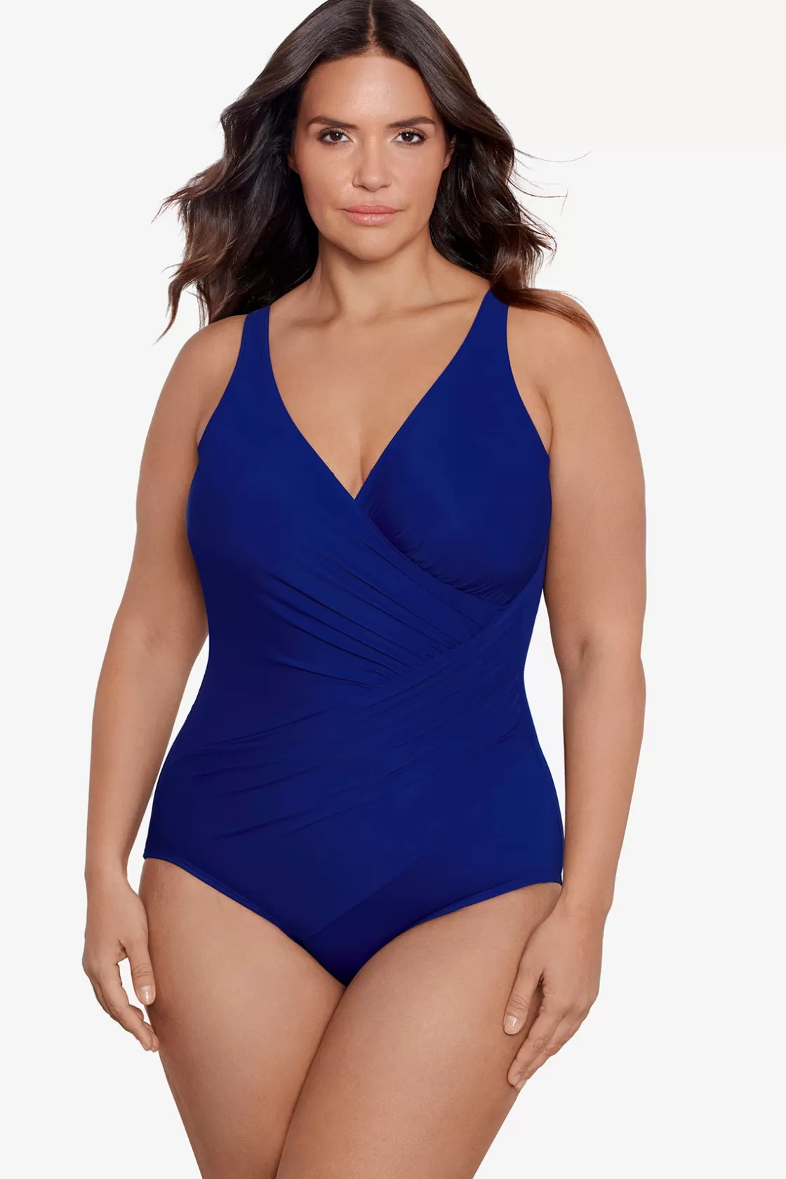 Miraclesuit Plus Size Must Haves Oceanus One Piece Swimsuit-Femme One Piece | Plus