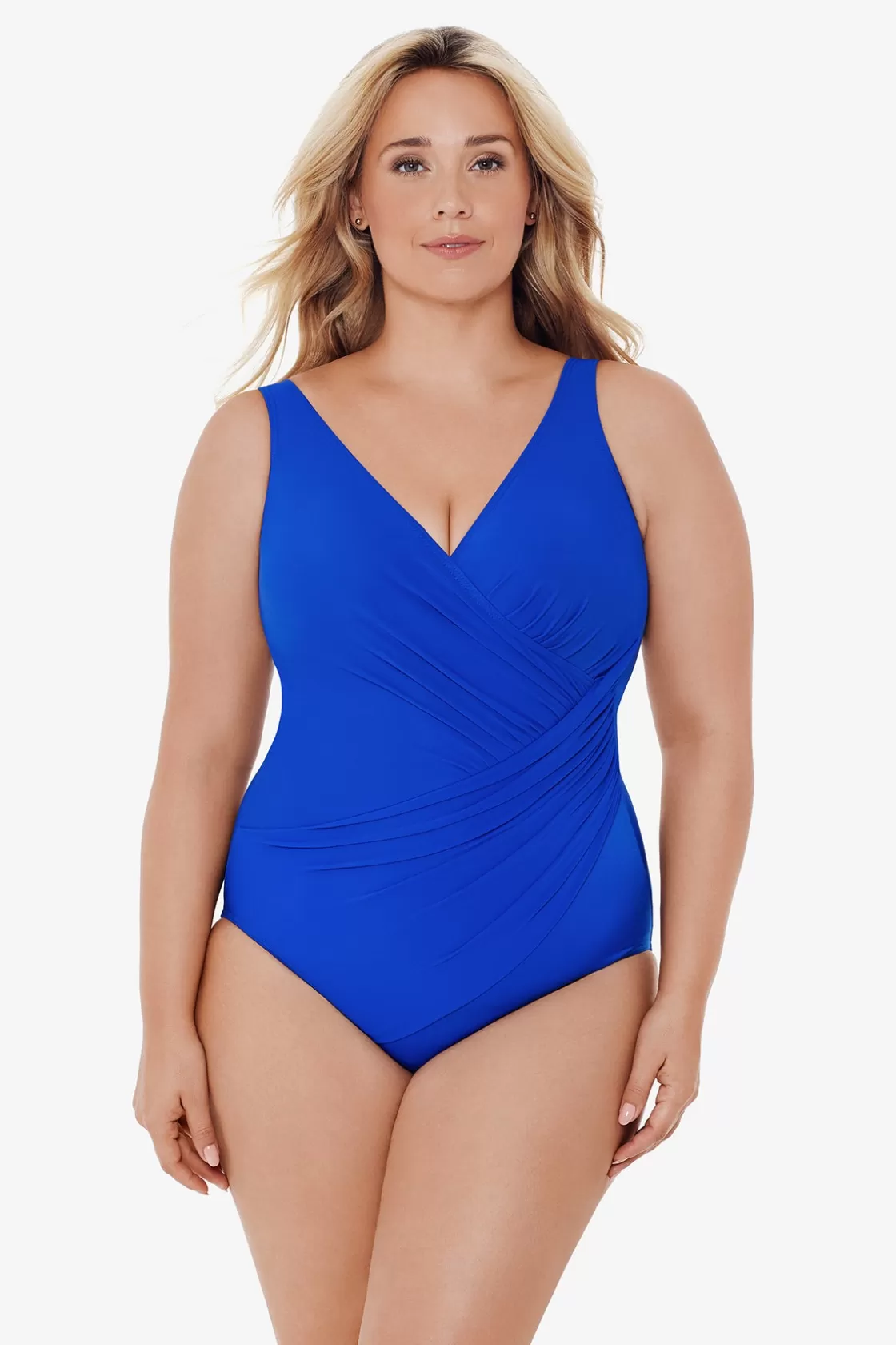 Miraclesuit Plus Size Must Haves Oceanus One Piece Swimsuit-Femme One Piece | Plus