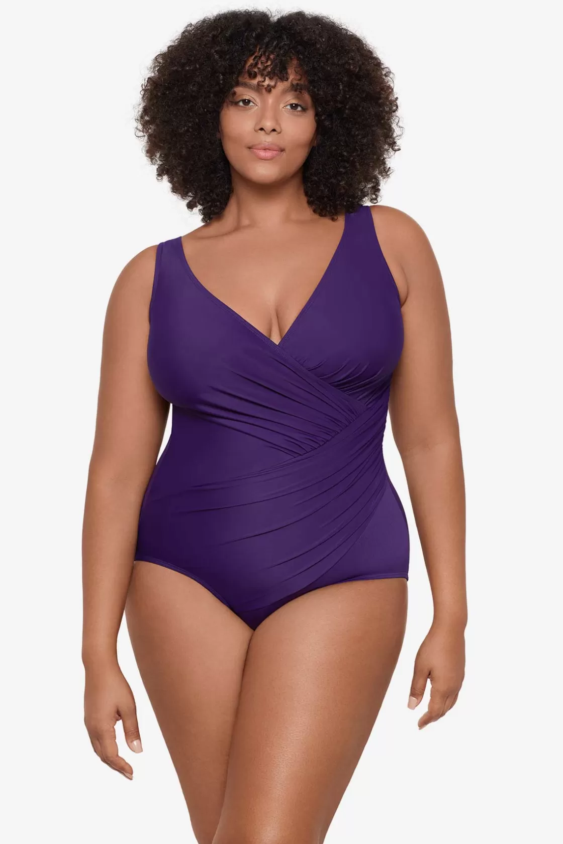 Miraclesuit Plus Size Must Haves Oceanus One Piece Swimsuit-Femme One Piece | Plus