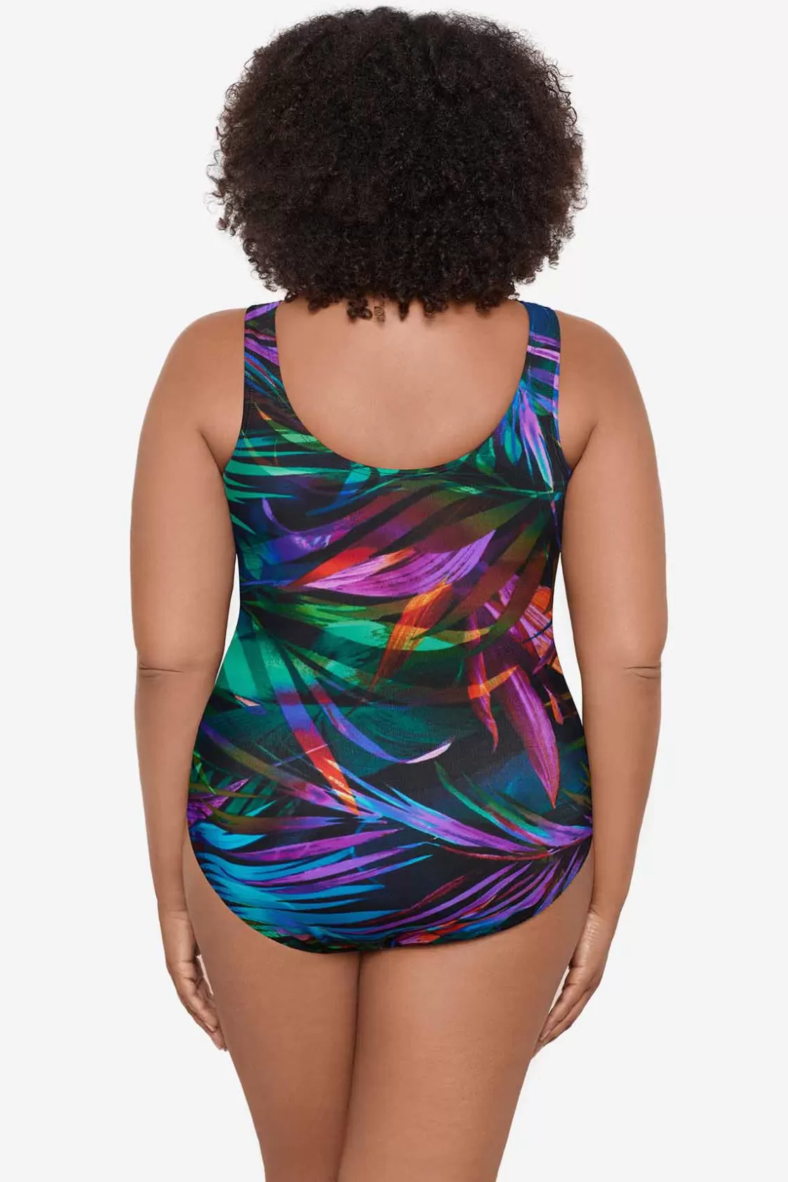 Miraclesuit Plus Size Palma Paradiso Oceanus One Piece Swimsuit-Femme One Piece | Plus