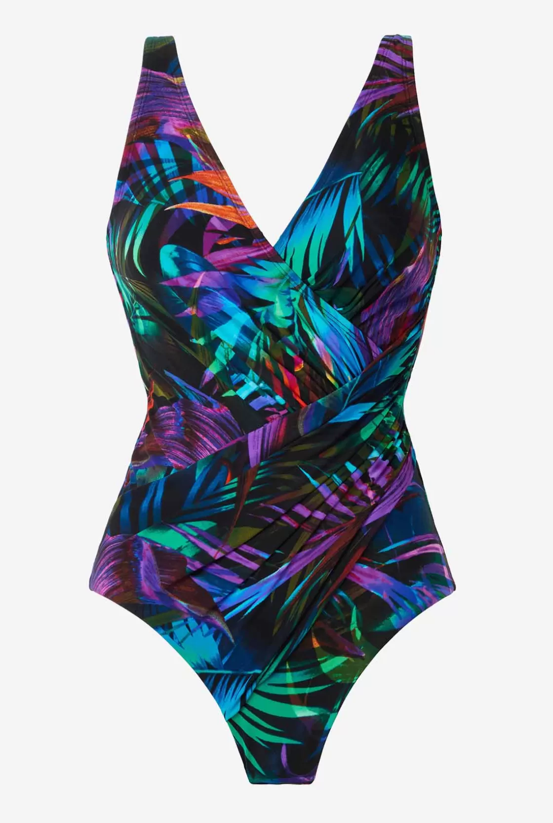 Miraclesuit Plus Size Palma Paradiso Oceanus One Piece Swimsuit-Femme One Piece | Plus