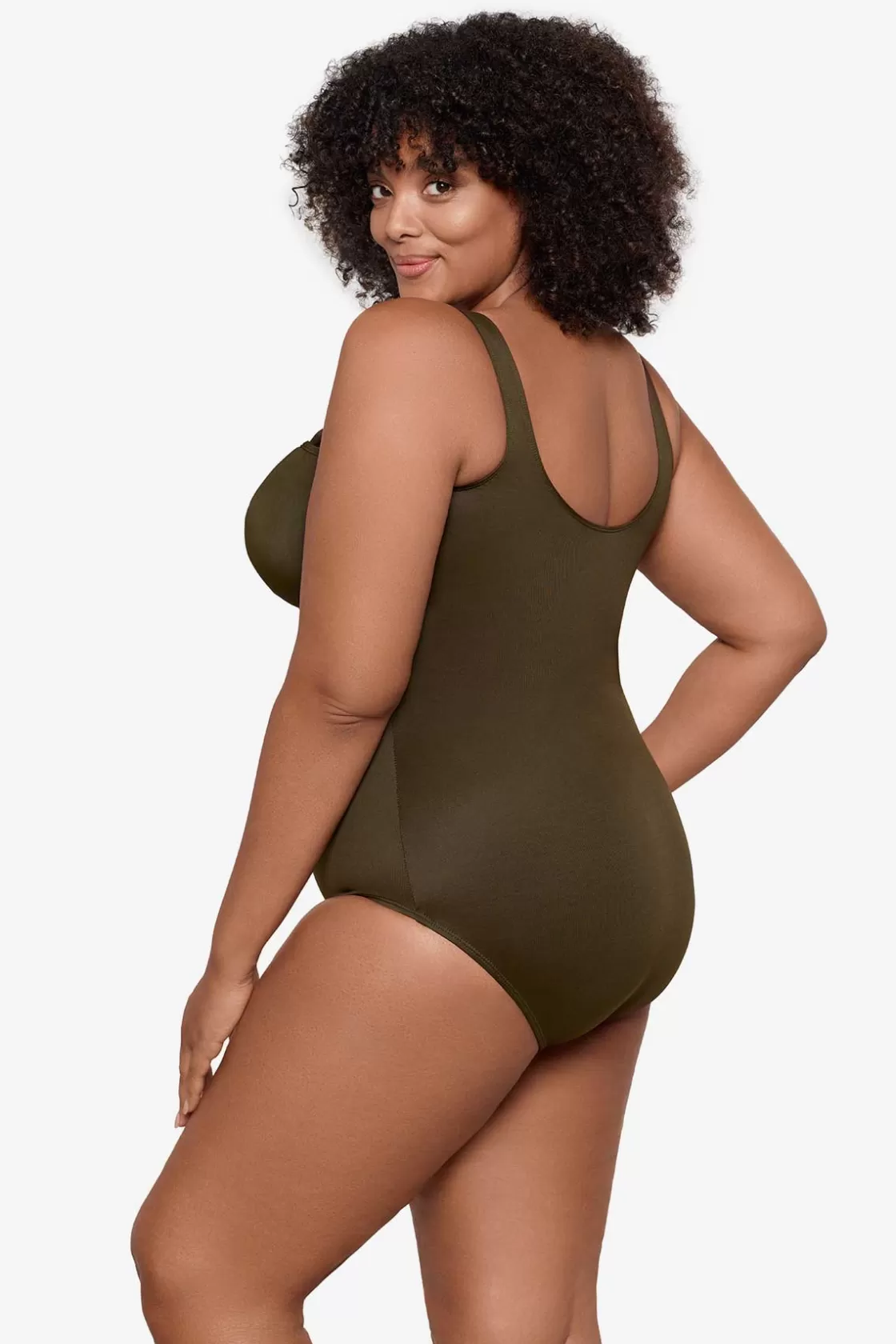 Miraclesuit Plus Size Rock Solid Revele One Piece Swimsuit-Femme One Piece | Plus