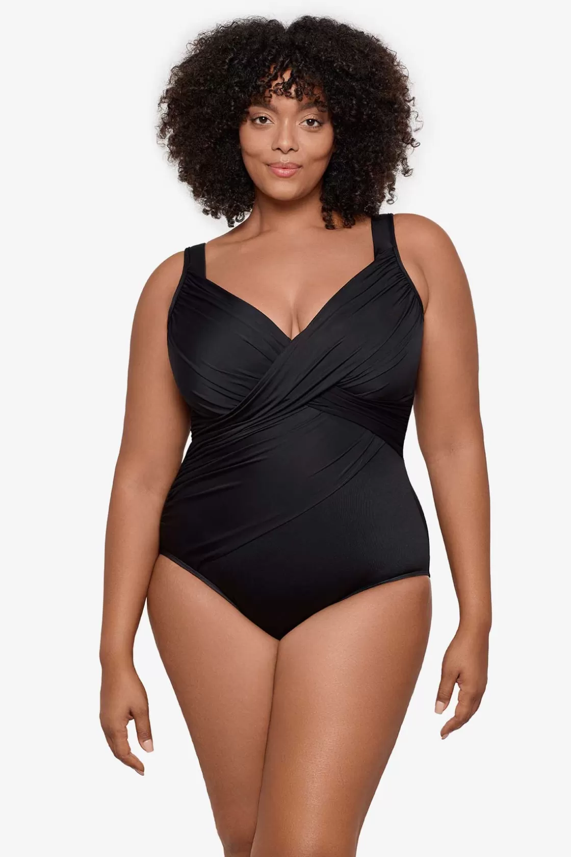 Miraclesuit Plus Size Rock Solid Revele One Piece Swimsuit-Femme One Piece | Plus