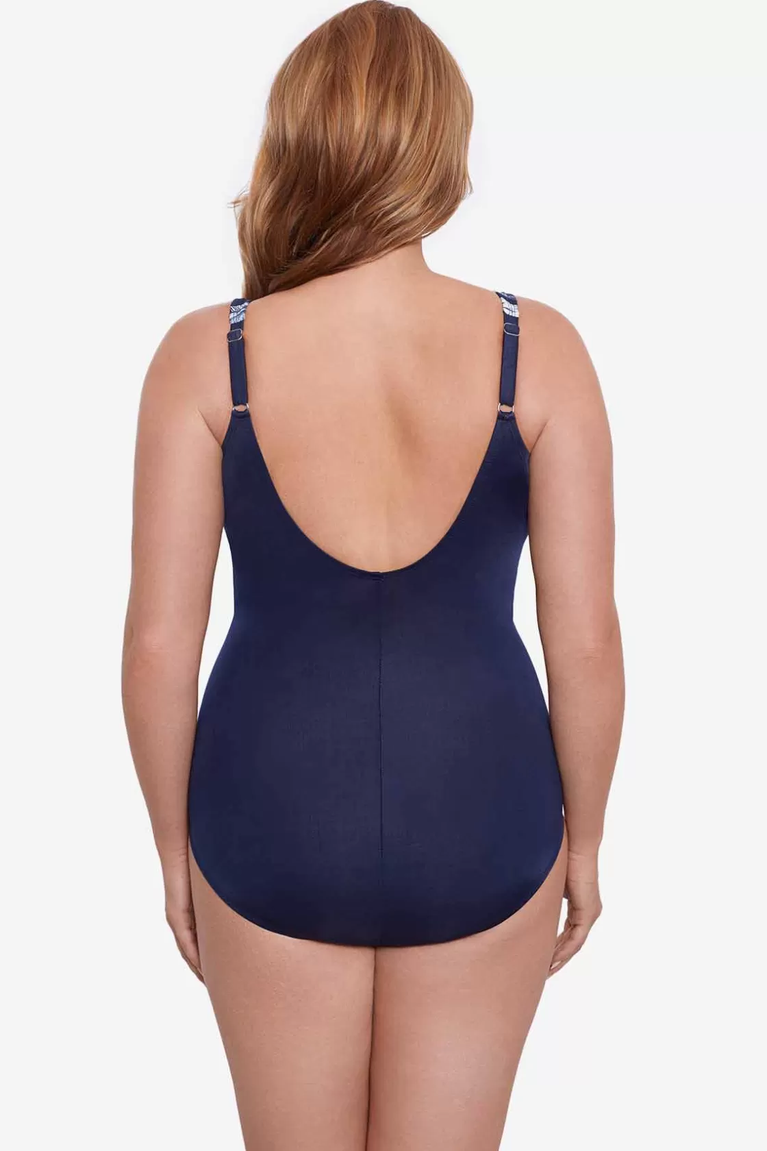Miraclesuit Plus Size Tropica Toile Oceanus One Piece Swimsuit-Femme One Piece | Plus