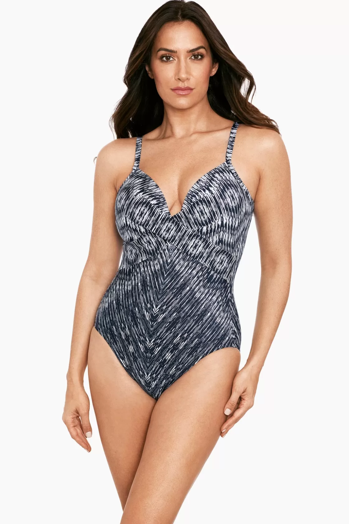 Miraclesuit Silver Shores Captivate One Piece Swimsuit-Femme One Piece