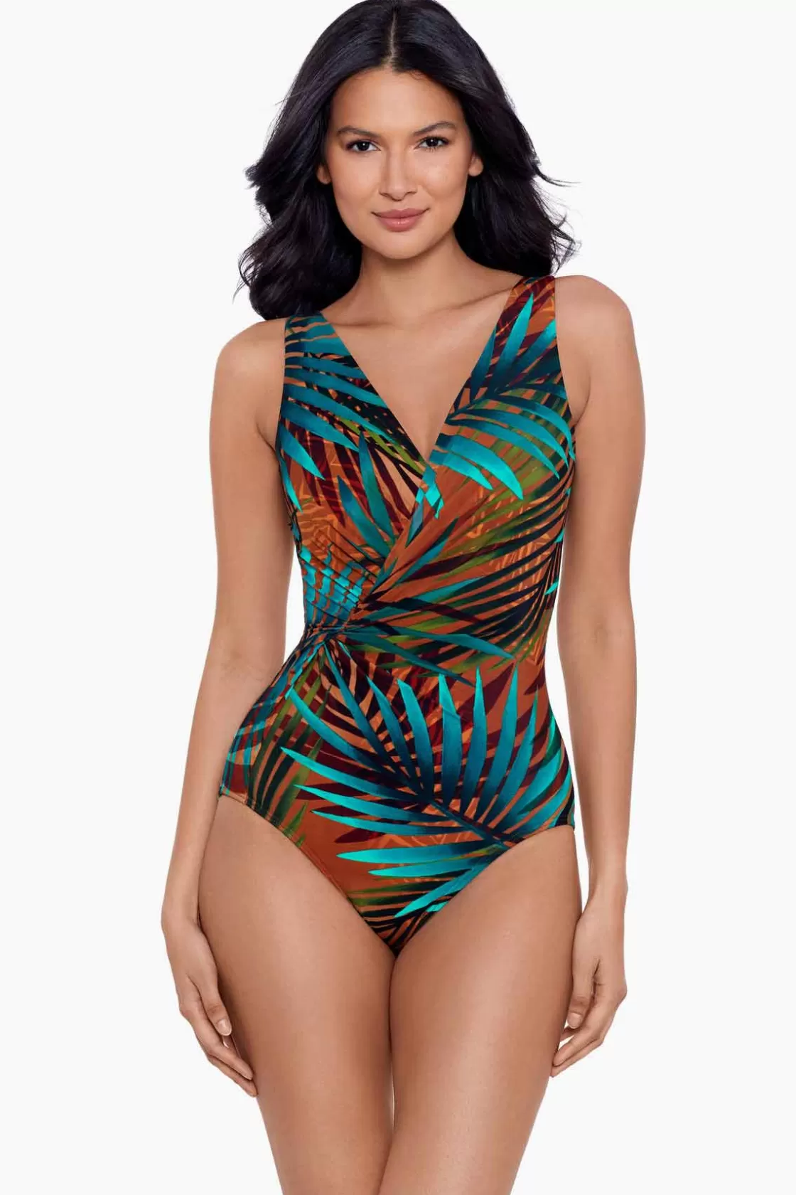 Miraclesuit Tamara Tigre Esmerelda One Piece Swimsuit-Femme One Piece