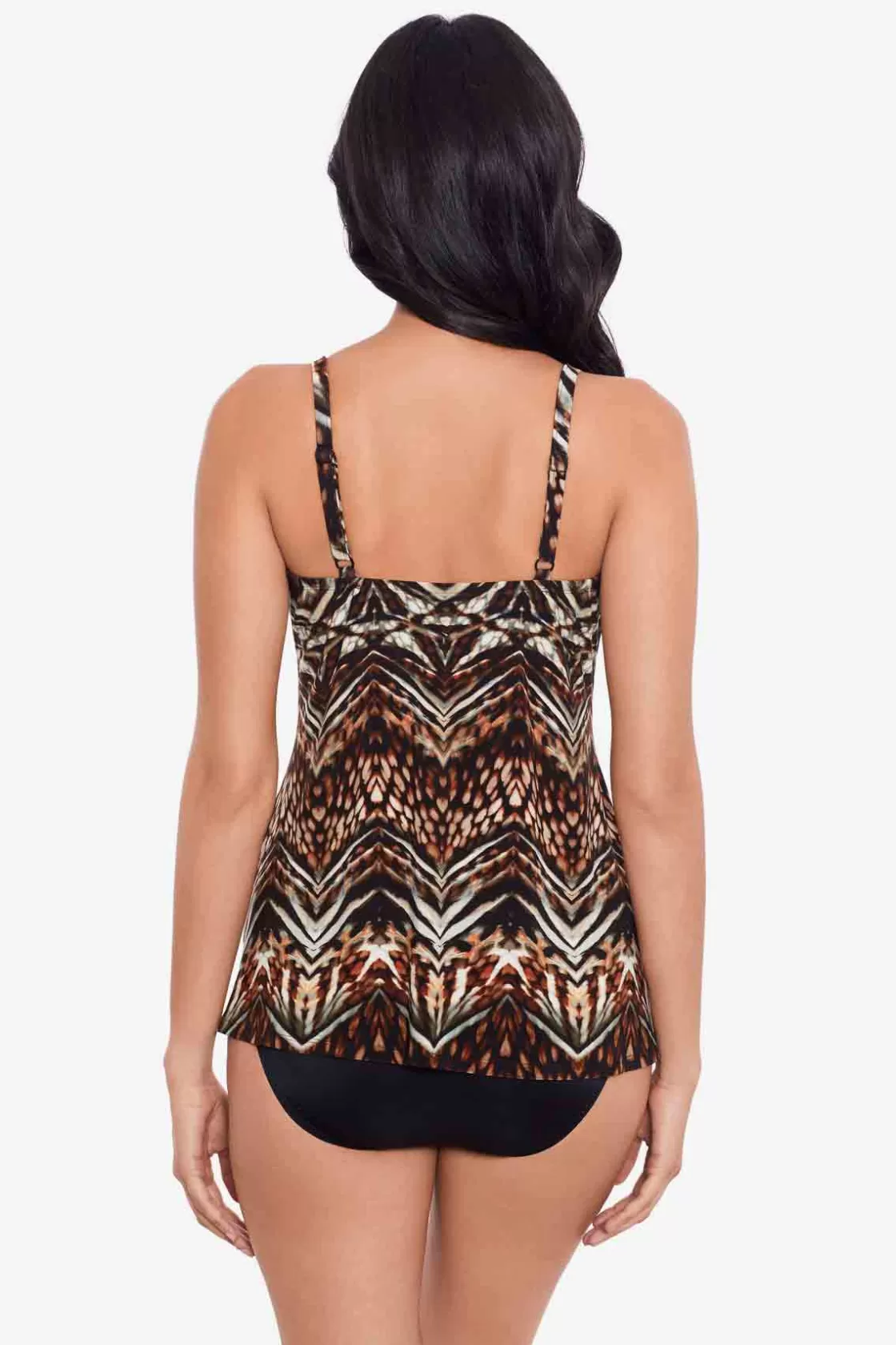 tribal_tigress_gala_tankini_top_2.webp Miraclesuit Tribal Tigress Gala Tankini Top-Femme Tankini Tops